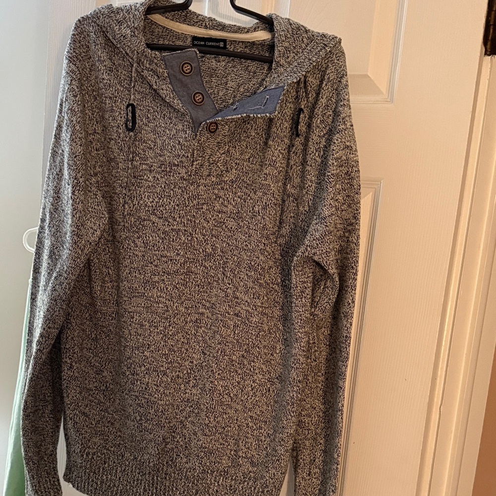 Urban Heritage Charcoal Knit Sweater